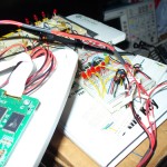 Guitar connections via relays to photodiodes Guitar connections via relays to photodiodes