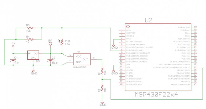 Weather Station Schematic Weather Station Schematic