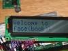 Closeup of the Title LCD